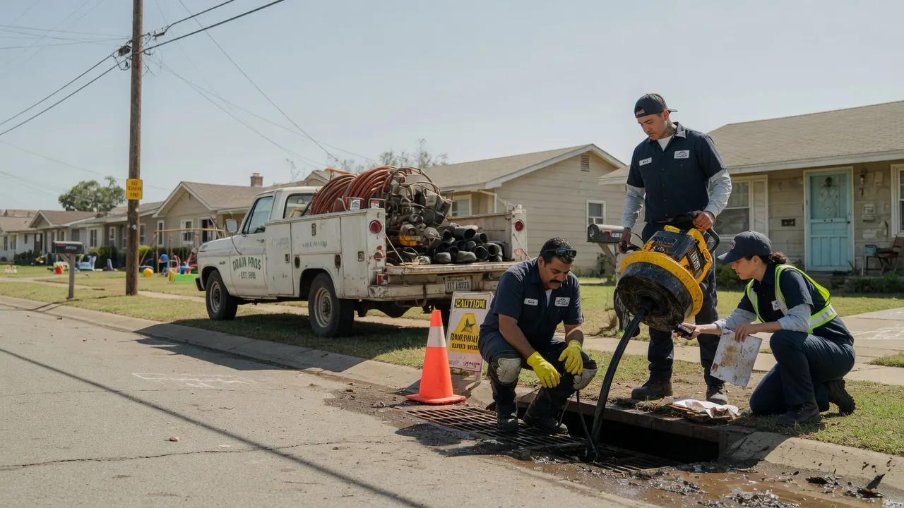 Drain Cleaning in Lockhart, TX near me
